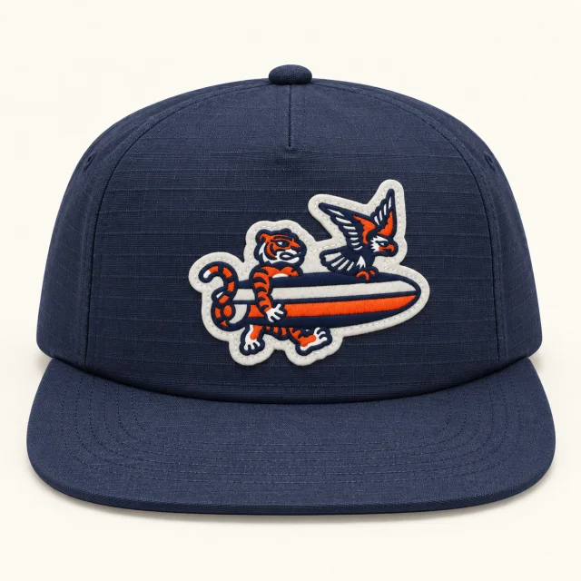 Surf Squad Hat, front view.