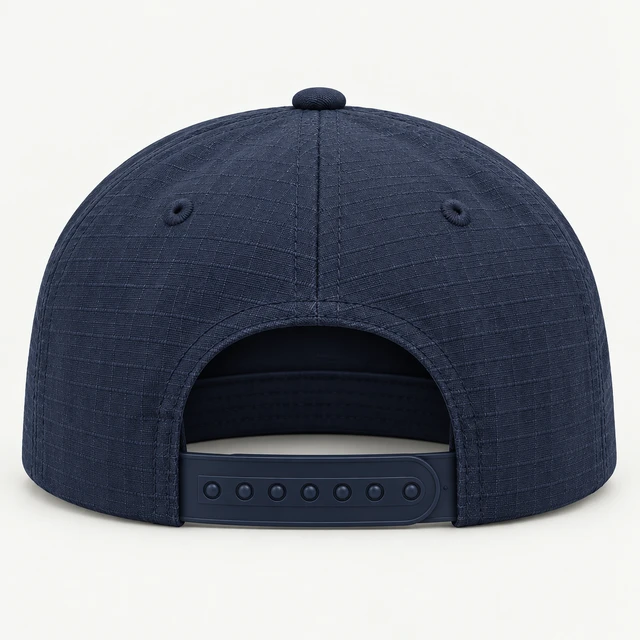 Surf Squad Hat, rear view showing the snapback closure.